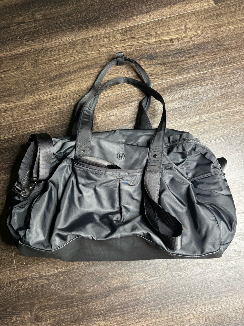 Lululemon Black Gym Duffel Bag Yoga Bag